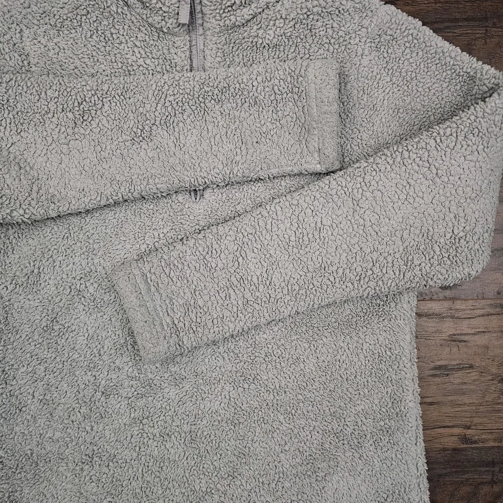 Patagonia Los Gatos‎ 1/4 Zip Fleece Adult Small Grey Soft Fuzzy Pullover